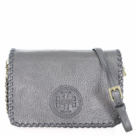 Silver tory burch cheap purse